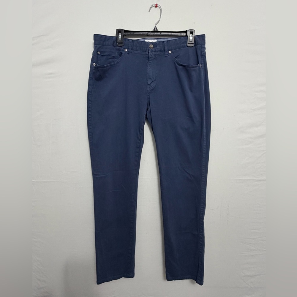 Peter Millar Men’s Size 34 Crown Stretch Performance Pants Blue Golf(A451)✨
